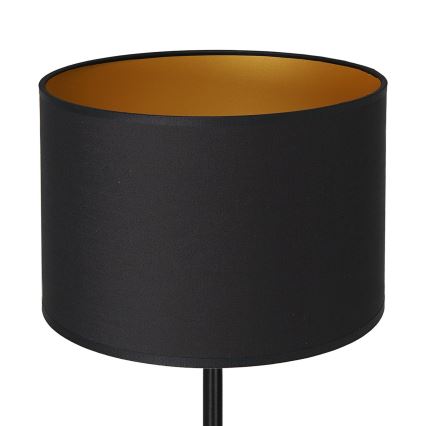 Tischlampe ARDEN 1xE27/60W/230V d. 25 cm schwarz/gold