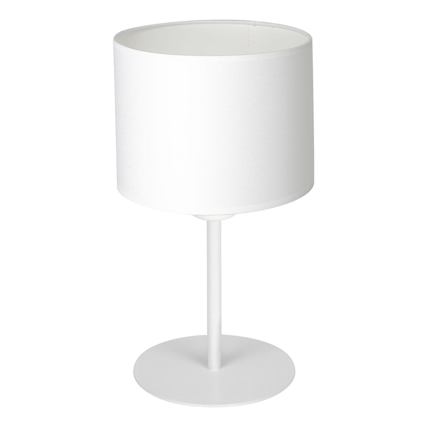 Tischlampe ARDEN 1xE27/60W/230V Ø 18 cm weiß