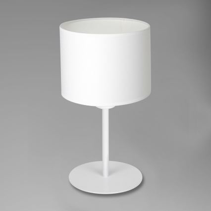 Tischlampe ARDEN 1xE27/60W/230V Ø 18 cm weiß