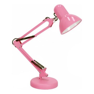 Tischlampe AURIQ 1xE27/60W/230V rosa