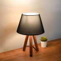Tischlampe AYD 1xE27/40W/230V braun/anthrazit