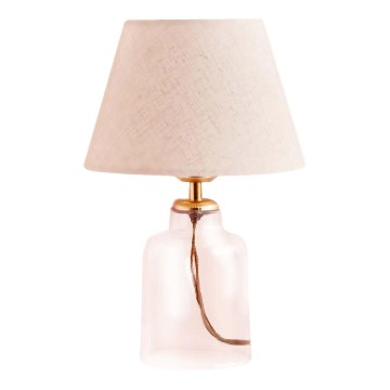 Tischlampe AYD 1xE27/40W/230V creme/klar