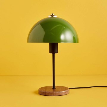 Tischlampe AYD 1xE27/40W/230V grün/braun