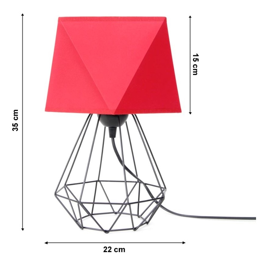 Tischlampe DIAMENT 1xE27/60W/230V