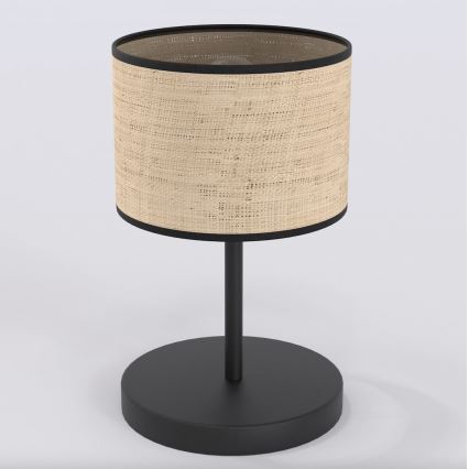 Tischlampe ECO 1xE27/15W/230V beige/Rattan