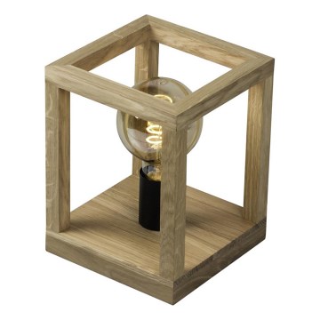 Tischlampe KAGO 1xE27/60W/230V matt Eiche