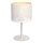 Tischlampe LOFT SHADE 1xE27/60W/230V Ø 18 cm weiß/gold