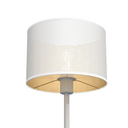Tischlampe LOFT SHADE 1xE27/60W/230V Ø 25 cm weiß/gold