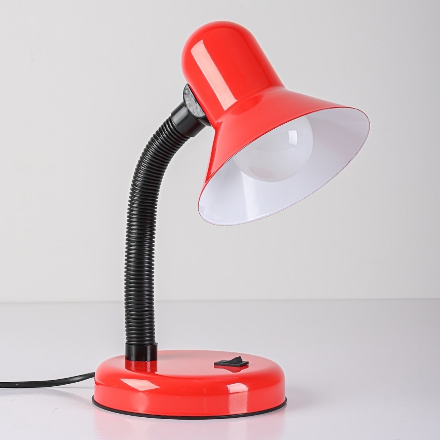 Tischlampe MENTOR 1xE27/15W/230V rot