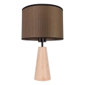 Tischlampe MERCEDES 1xE27/40W/230V Durchmesser 43 cm braun/Eiche