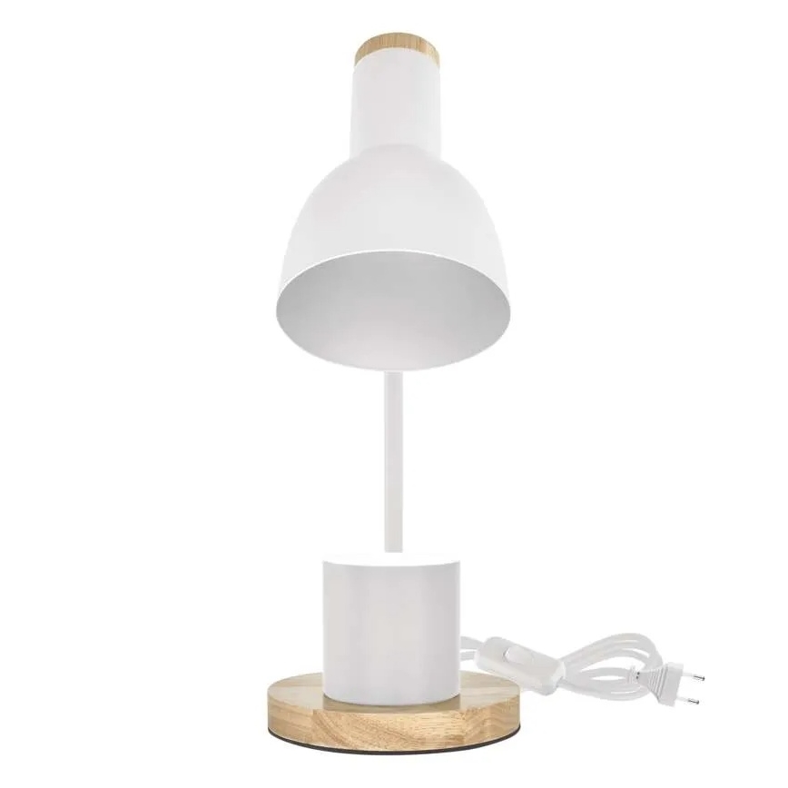 Tischlampe POPPY 1xE27/25W/230V weiß