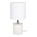 Tischlampe STRONG ROUND 1xE27/25W/230V – FSC-zertifiziert