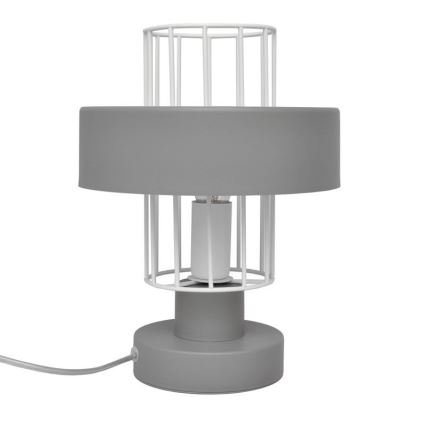 Tischlampe VOLTA 1xE27/15W/230V grau