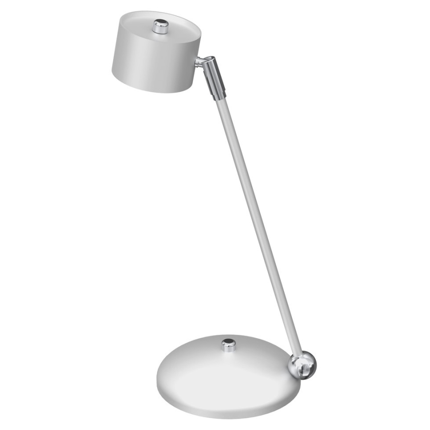 Tischleuchte ARENA 1xGX53/11W/230V weiß/glänzendes Chrom