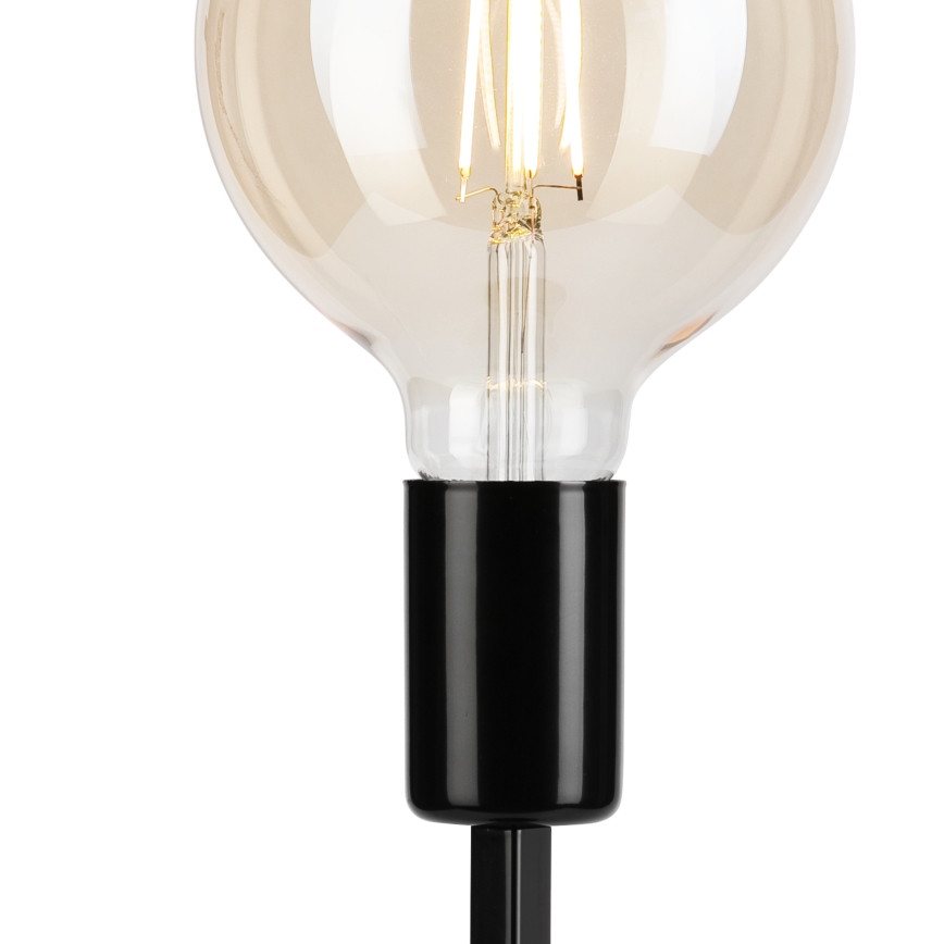 Tischleuchte ASTRID 1xE27/60W/230V glänzend schwarz