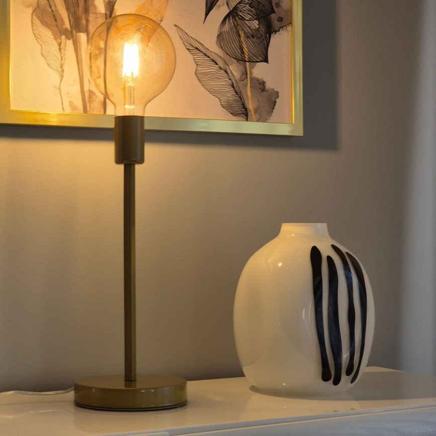 Tischleuchte ASTRID 1xE27/60W/230V golden