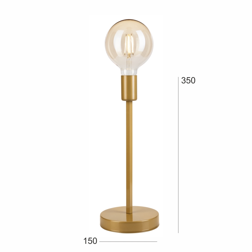 Tischleuchte ASTRID 1xE27/60W/230V golden
