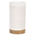 Tischleuchte FIRE 1xE27/25W/230V Eiche/beige Eiche