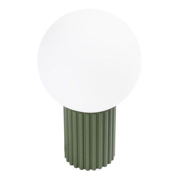 Tischleuchte HALO 1xG9/8W/230V d 12 cm grün