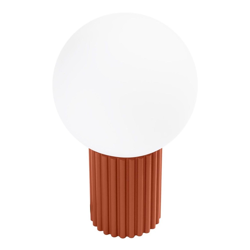 Tischleuchte HALO 1xG9/8W/230V d 12 cm orange