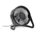 Tischventilator USB d 15 cm schwarz