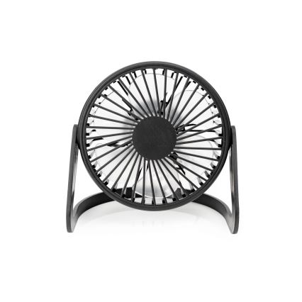 Tischventilator USB d 15 cm schwarz