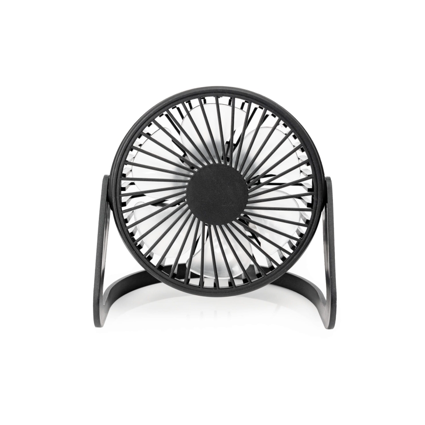 Tischventilator USB d 15 cm schwarz