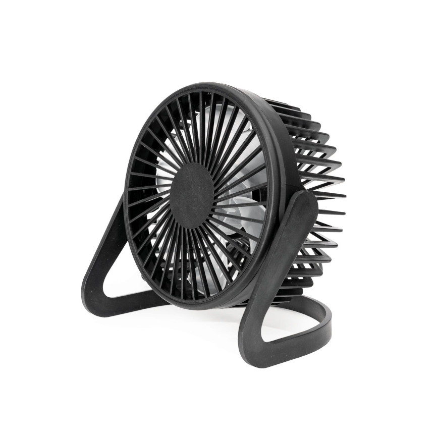 Tischventilator USB d 15 cm schwarz