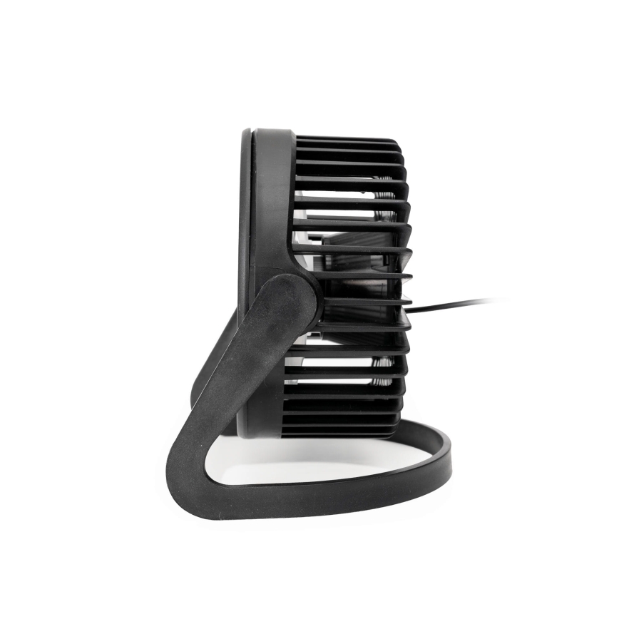 Tischventilator USB d 15 cm schwarz