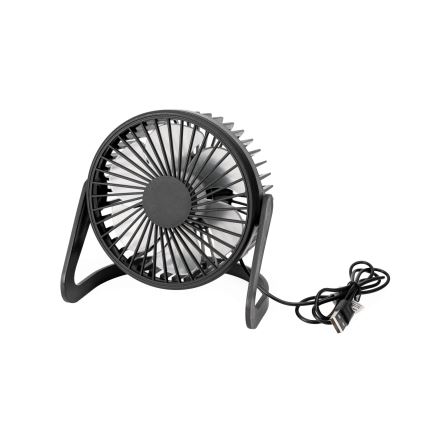 Tischventilator USB d 15 cm schwarz