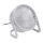 Tischventilator USB d 15 cm weiß
