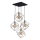 TK Lighting 2778 - Lampadario a sospensione con filo ALAMBRE 4xE27/60W/230V