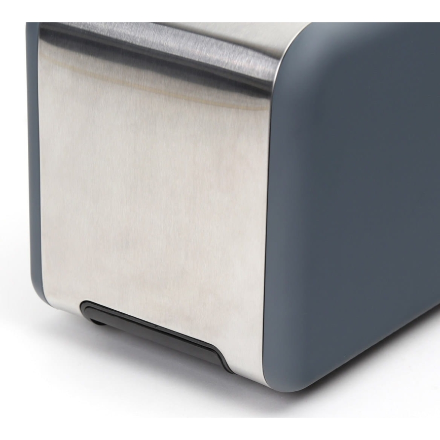 Toaster avec deux compartiments 900W/230V inoxydable acier/gris