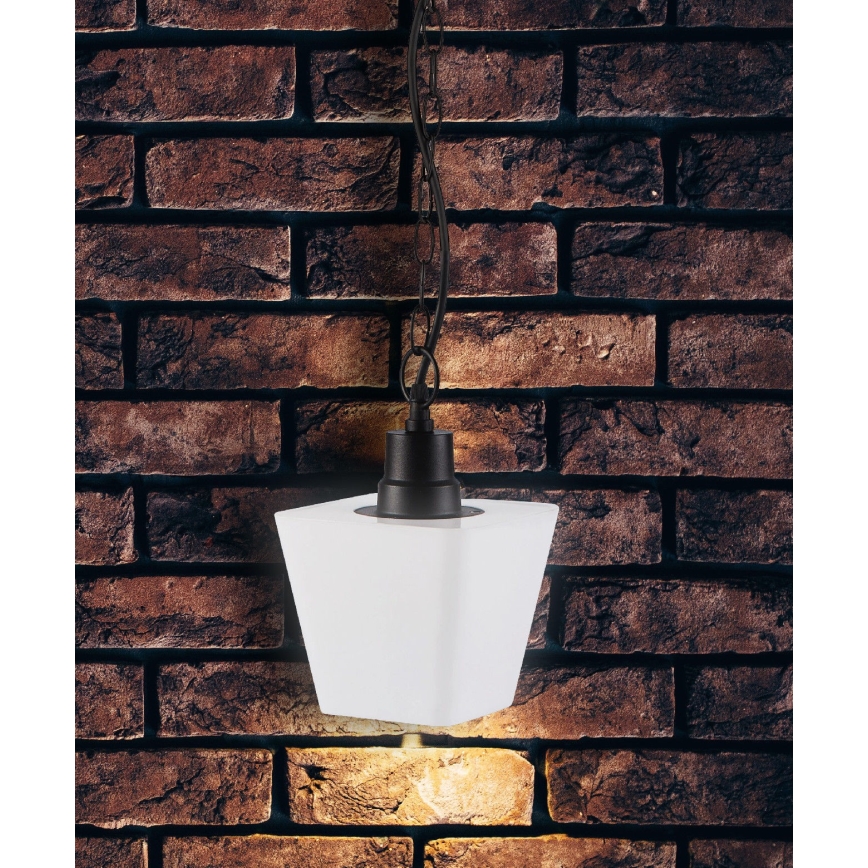 Top Lampada GRANADA R - Lampadario da esterno a sospensione con catena GRANADA 1xE27/40W/230V IP44