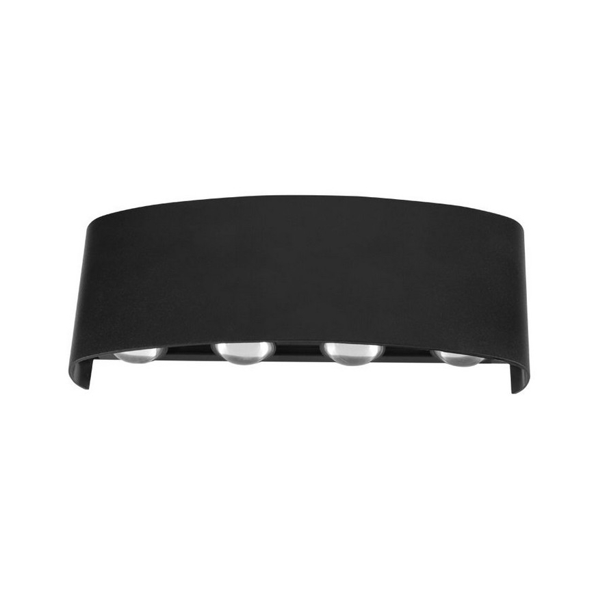 Top Light - Applique murale LED extérieure LED/8W/230V IP44 4000K noir