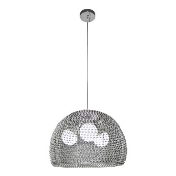 Top Light Davos 50 - Hängeleuchte DAVOS 3xE27/60W/230V glänzendes Chrom