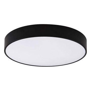 Top Light - Dimmbare LED-Deckenleuchte für Badezimmer PETAL LED/48W/230V IP44 3000-6500K d 48 cm schwarz + Fernbedienung
