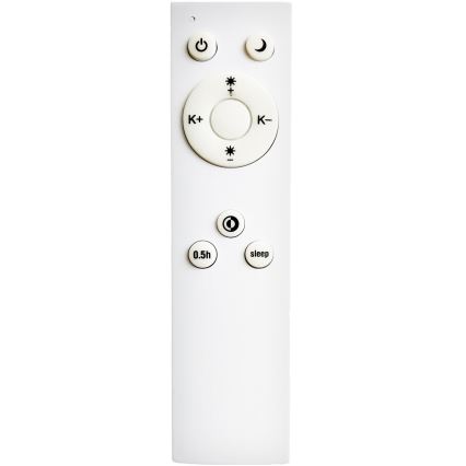 Top Light - Dimmbare LED-Hängeleuchte SALERNO LED/60W/230V 3000-6500K d 60 cm weiß + Fernbedienung