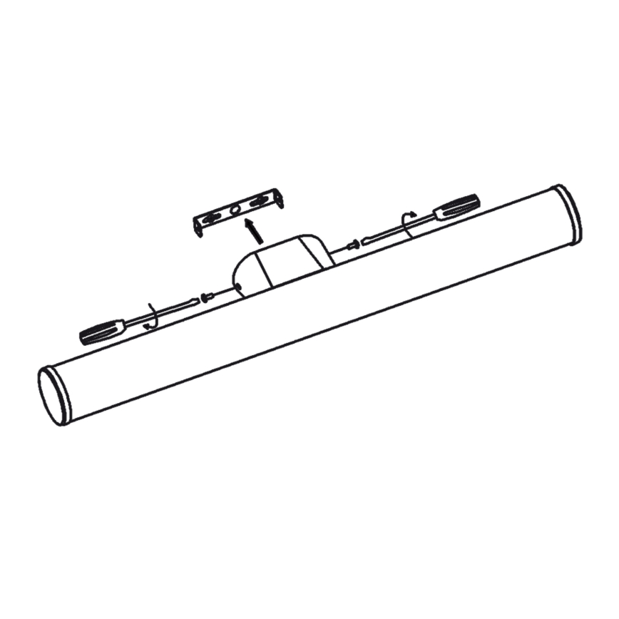 Top Light - Illuminazione a LED per specchi da bagno MADEIRA LED/15W/230V 60 cm IP44
