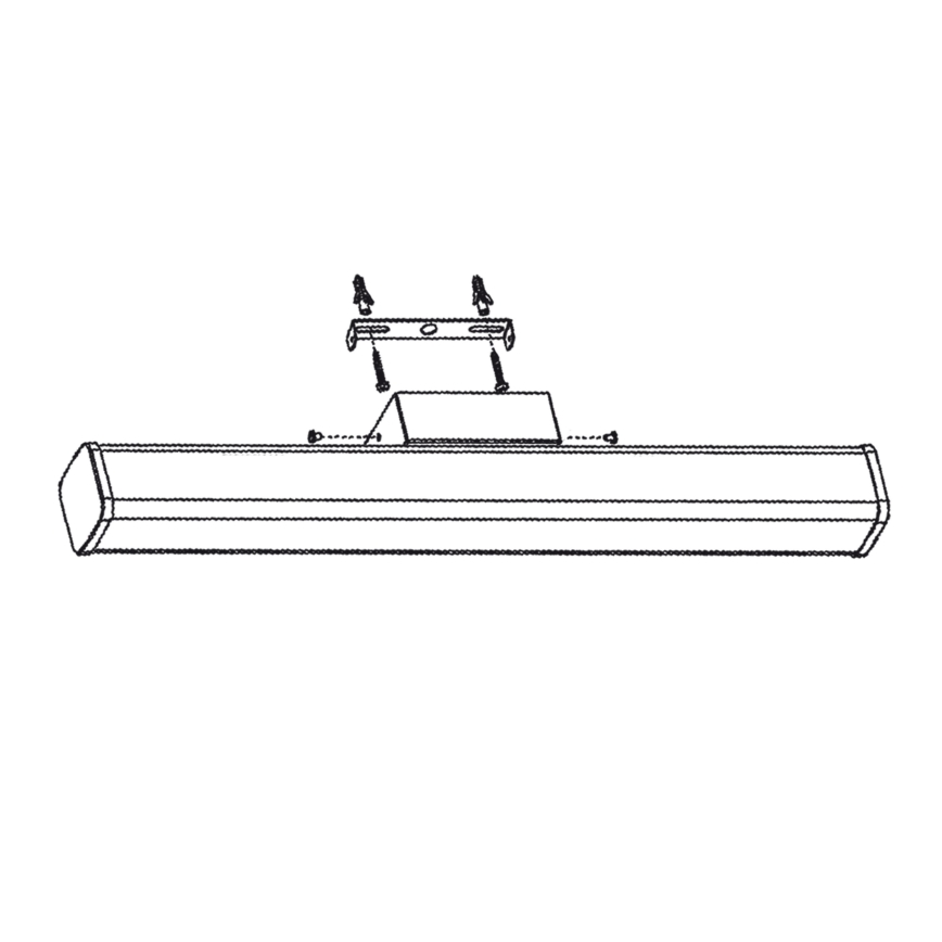 Top Light - Illuminazione a LED per specchi da bagno MADEIRA LED/15W/230V 60 cm IP44