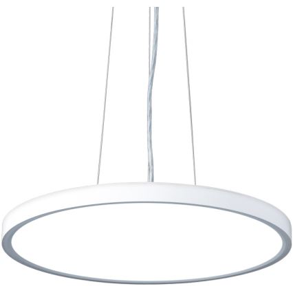 Top Light - Lampadario a sospensione con filo LED dimmerabile REVIT LED/36W/230V 3000-6500K diametro 40 cm bianco + telecomando