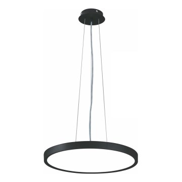 Top Light - Lampadario a sospensione con filo LED dimmerabile REVIT LED/36W/230V 3000-6500K diametro 40 cm nero + telecomando