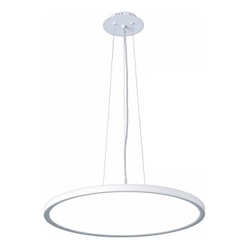Top Light - Lampadario a sospensione con filo LED dimmerabile REVIT LED/50W/230V 3000-6500K diametro 60 cm bianco + telecomando