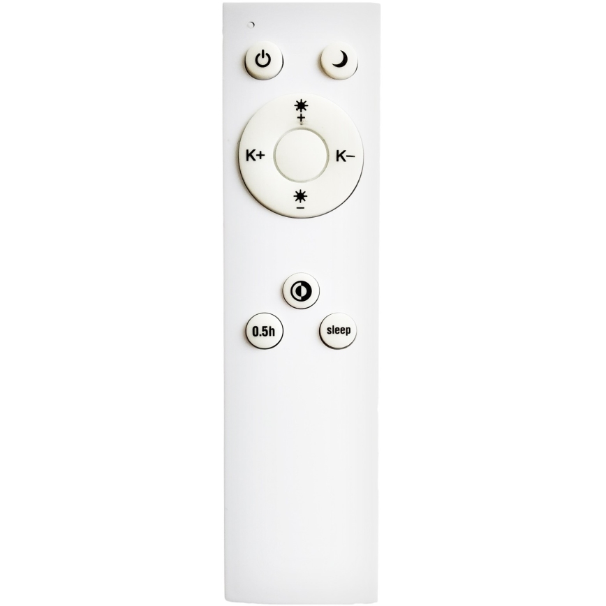 Top Light - Lampadario a sospensione con filo LED dimmerabile SALERNO LED/60W/230V 3000-6500K diametro 60 cm bianco + telecomando