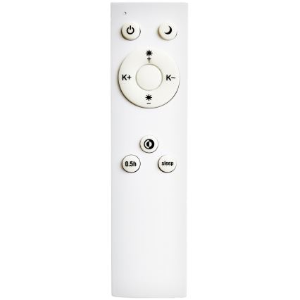Top Light - Lampadario a sospensione con filo LED dimmerabile SALERNO LED/60W/230V 3000-6500K diametro 60 cm nero + telecomando