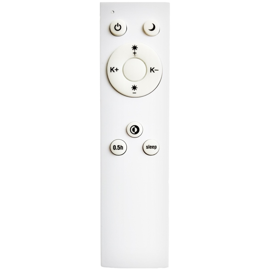 Top Light - Lampadario a sospensione con filo LED dimmerabile SALERNO LED/60W/230V 3000-6500K diametro 60 cm nero + telecomando