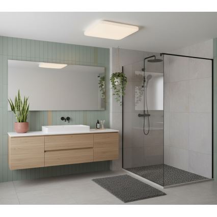 Top Light - DUNAJ LED-Deckenleuchte für Badezimmer, 48 W/230 V, 3000/4000/6500 K, IP44, 48 x 48 cm, weiß