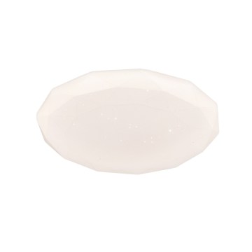 Top Light - LED-Badezimmer-Deckenleuchte SPARKLE LED/40W/230V 3000/4000/6500K IP44 Ø 39 cm weiß