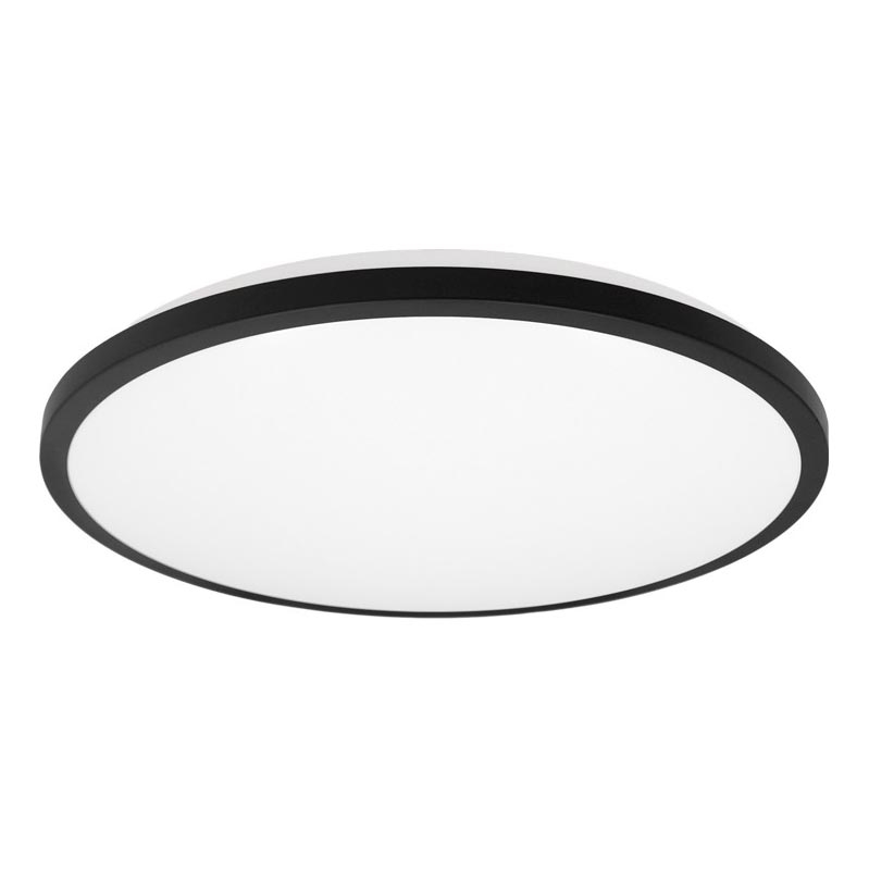 Top Light - LED-Deckenleuchte für Badezimmer ONYX LED/10W/230V IP44 3000/4000/6500K d 29 cm schwarz