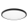 Top Light - LED-Deckenleuchte für Badezimmer ONYX LED/10W/230V IP44 3000/4000/6500K d 29 cm schwarz